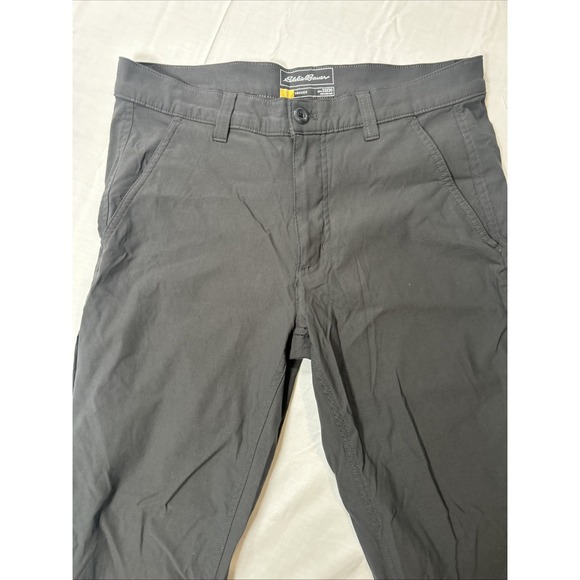 Eddie Bauer Pants Men's Size 33x30 Gray Travex - Picture 5 of 14